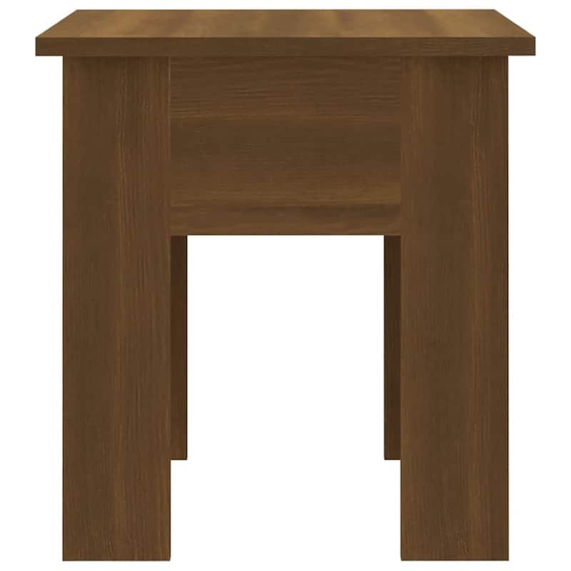 vidaXL Coffee Table End Table Sofa Table Living Room Furniture Engineered Wood - 15.7" x 15.7" x 16.5"