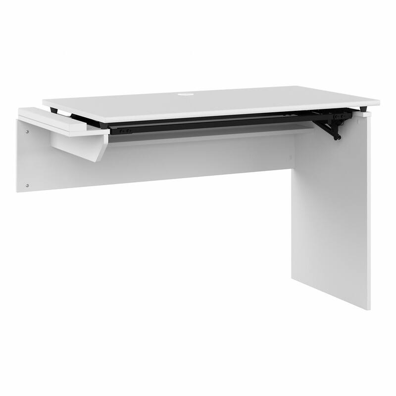 Cabot 3 Position Sit to Stand Desk Return by Bush Furniture