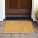 preview thumbnail 78 of 111, Machine Washable Indoor/ Outdoor Modern Dotty Chantille Rug Orange - 1'8" x 2'6"
