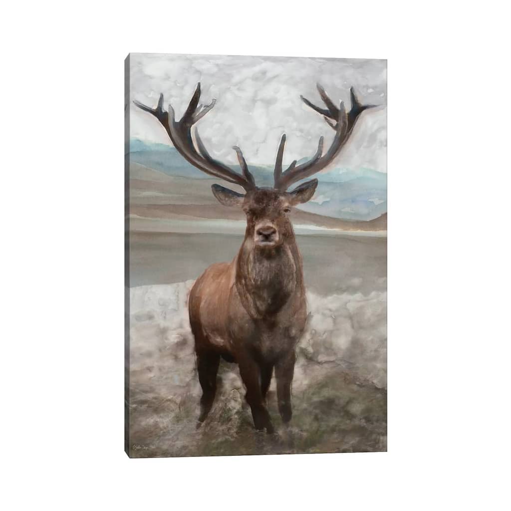 iCanvas "Grand Elk I" by Stellar Design Studio Canvas Print