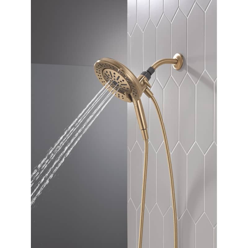 Delta 75655 In2ition 1.75 GPM Multi Function 2-in-1 Shower Head and