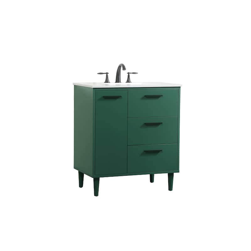 Space 24 - 30 Inch Single Bathroom Vanity