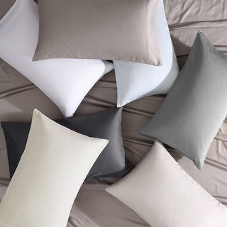 Vera Wang T800 Sateen Solid CVC Sheet Set