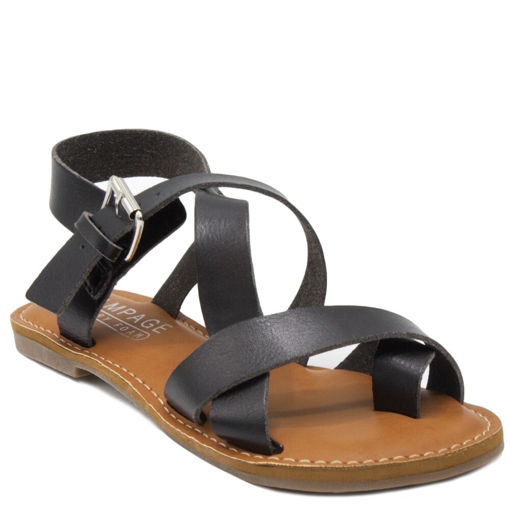 rampage strappy flats