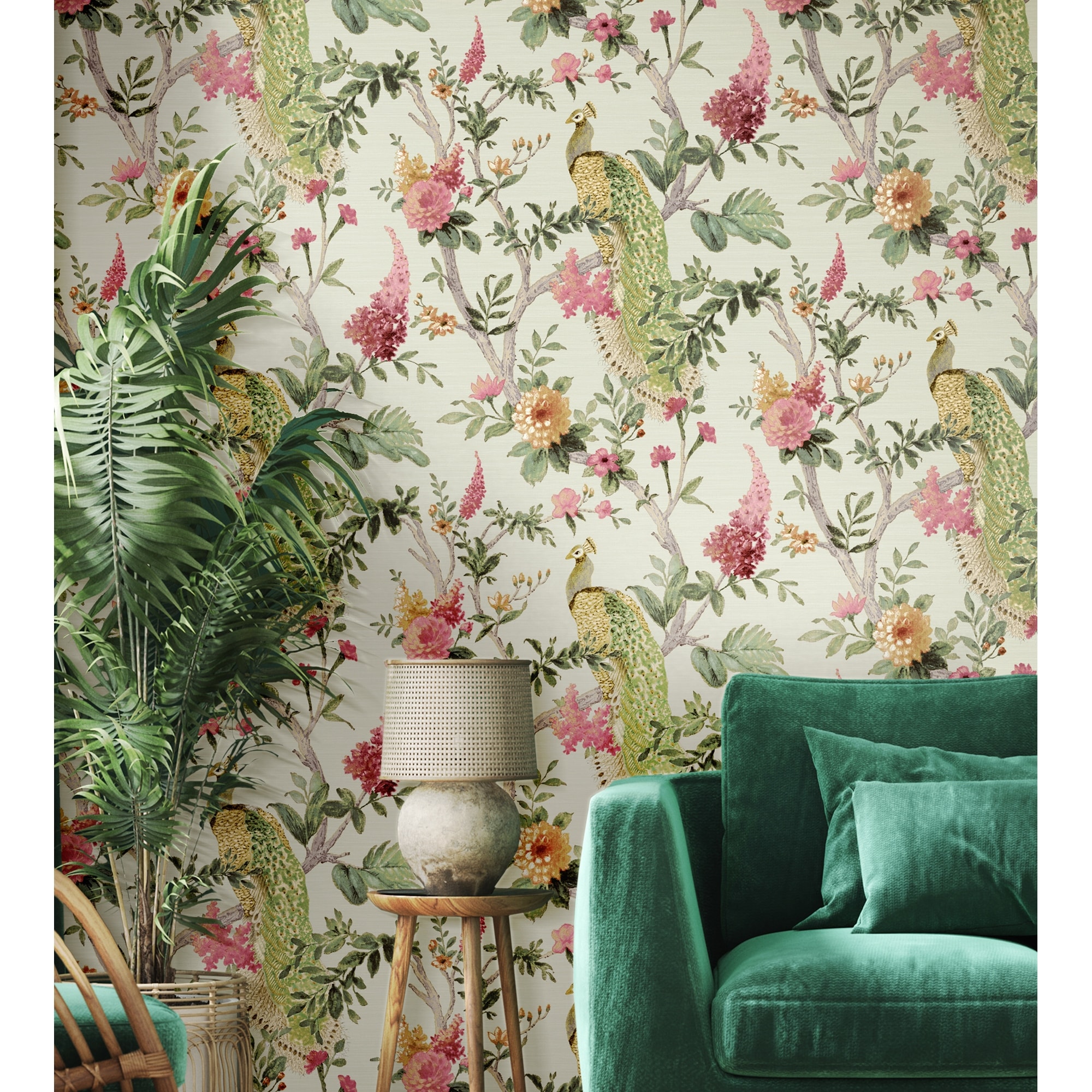 画材 Peacockesque 画材 Peacockesque Colorful Peacock on Canvas 12x12