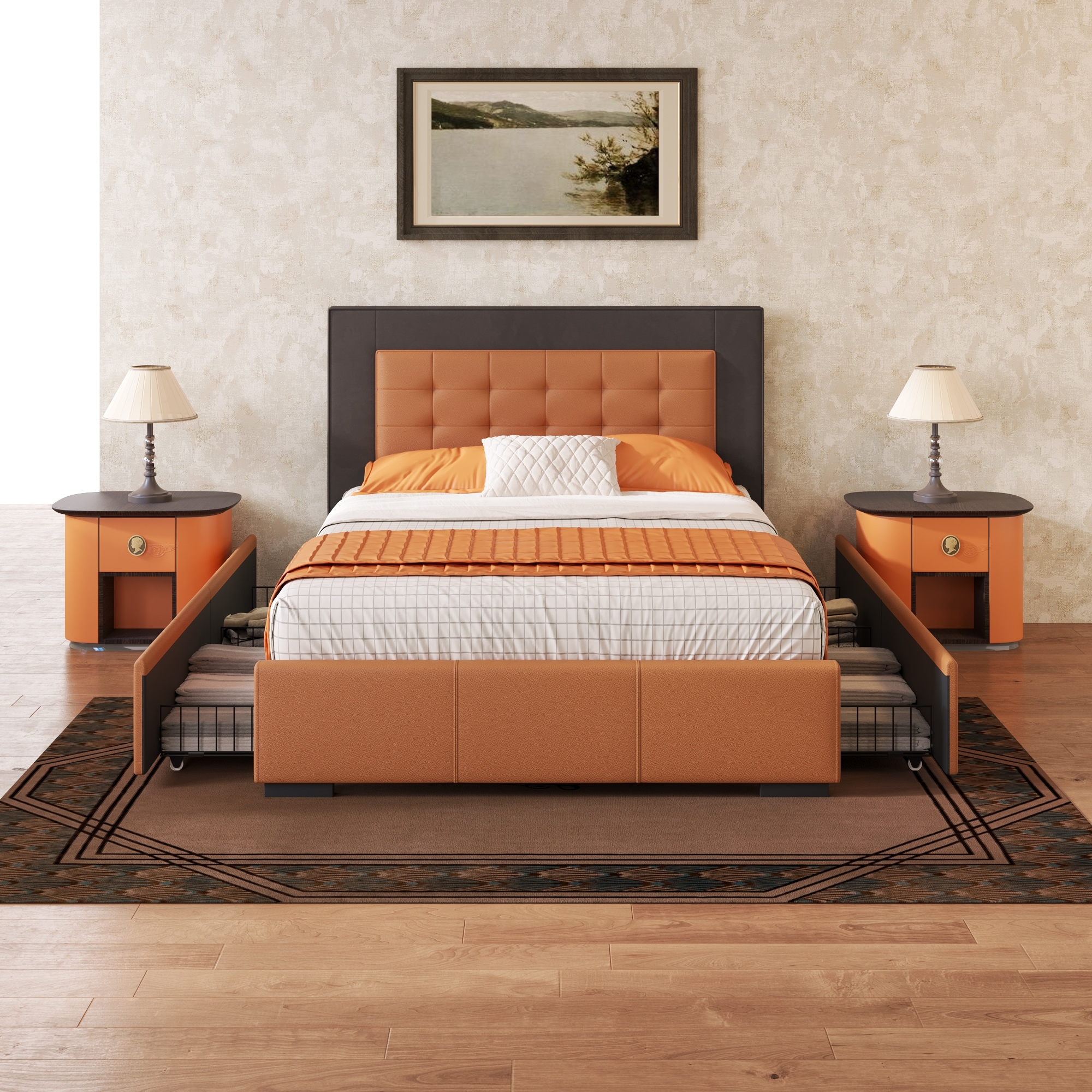 Double layer bed frame sale