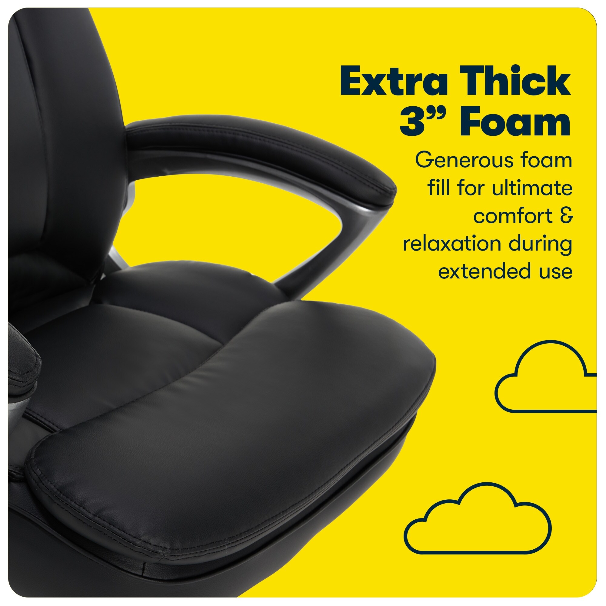 Serta big and tall executive 2025 chair