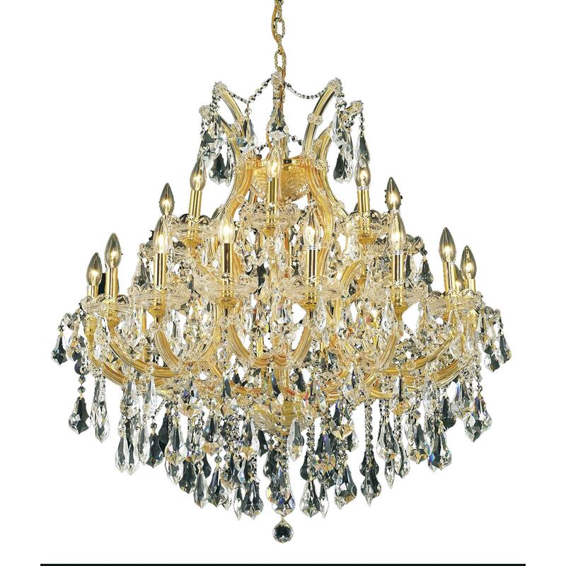Fleur Illumination 24 light Gold Chandelier