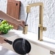 preview thumbnail 17 of 19, 17-1/4"H Kitchen Sink Faucets with Pull Down Sprayer, Kitchen Faucet for Sink