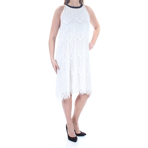 alfani white dress