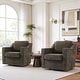 preview thumbnail 31 of 72, 2 Set Modern Swivel Accent Arm Chair for Living Room