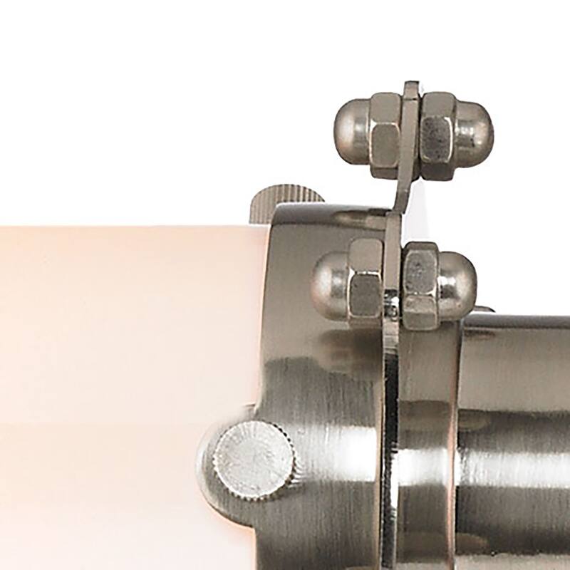 Elk Home Fulton Satin Nickel With Opal Glass 2 Light Vanity Light