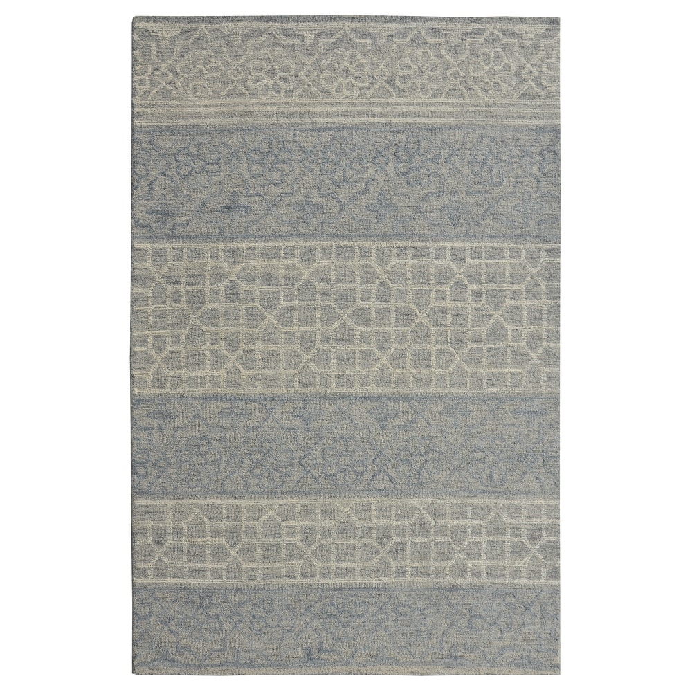 Domani Ridge Modern Mosaic Area Rug