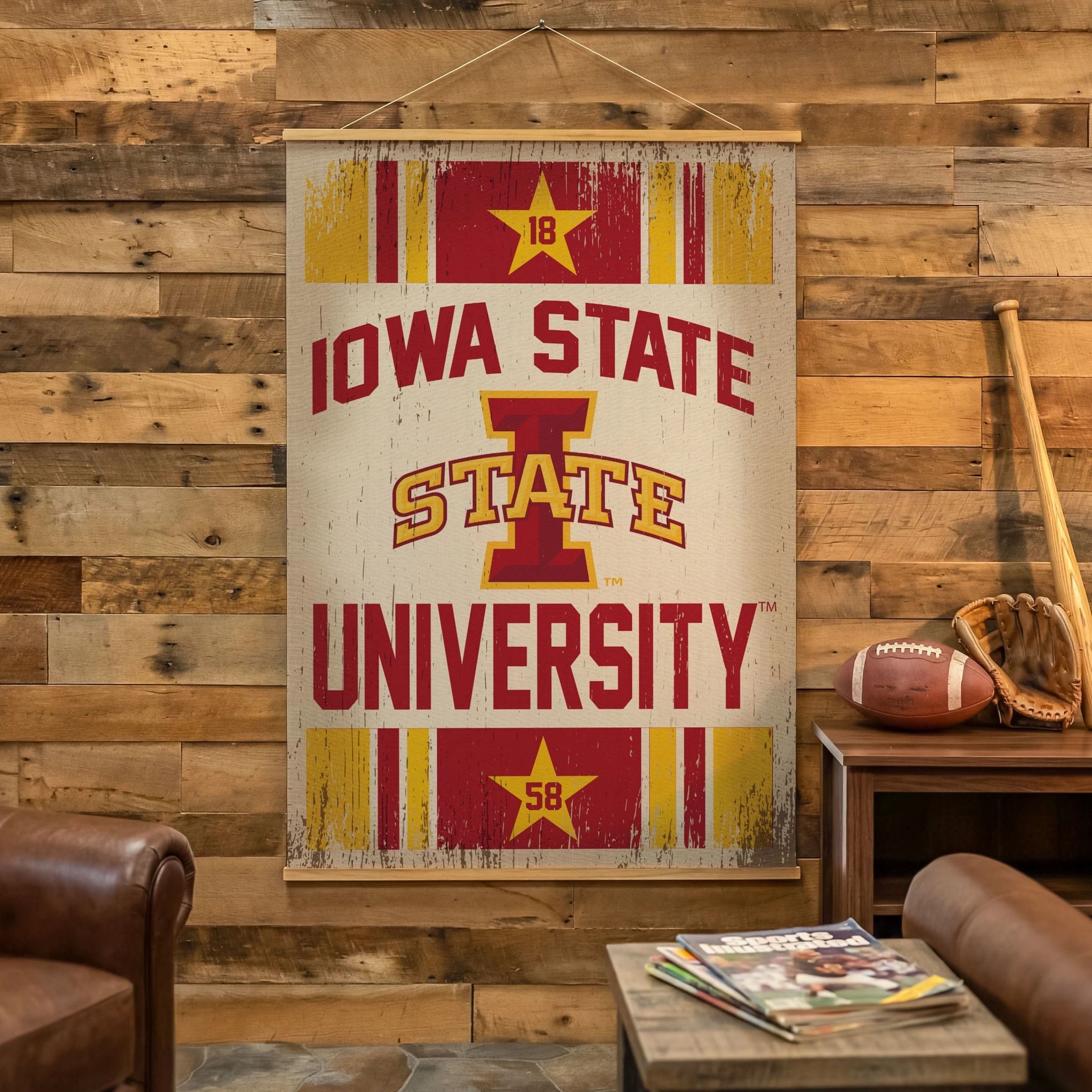 Iowa State University Canvas Wall Tapestry