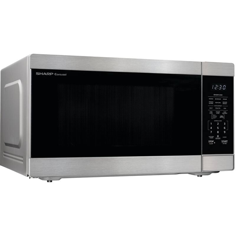 Sharp 2.2Cu. Ft. Countertop Microwave Oven with Inverter Technology in