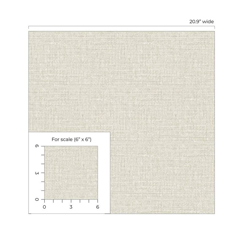 Seabrook Designs Aureline Faux Non-Woven Unpasted Wallpaper