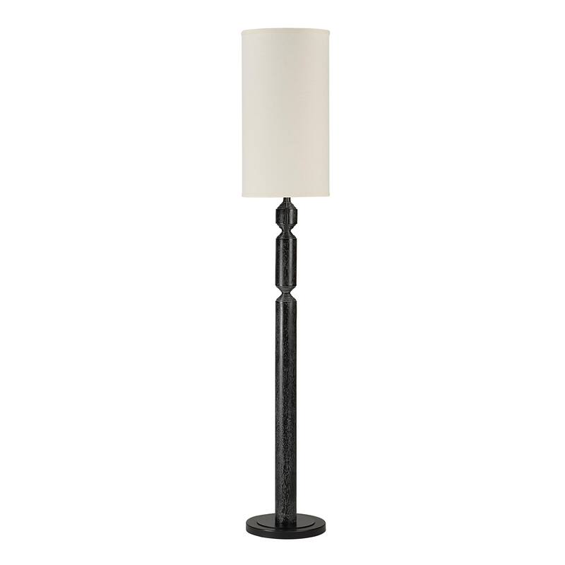 Pheonix 68" Height Floor Lamp, Black - 12 x 12 x 68"