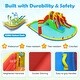 preview thumbnail 34 of 34, Costway Inflatable Water Slide Kids Bounce House Splash Pool