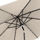 preview thumbnail 14 of 72, Ainfox 10ft Patio Umbrella with Lights Outdoor Solar Umbrella