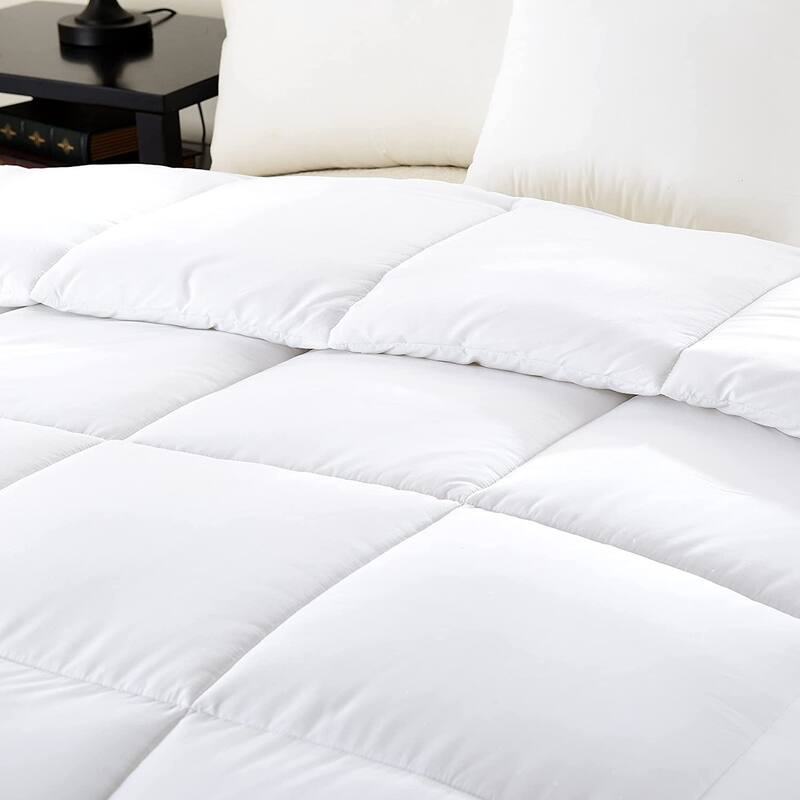 Cheer Collection Gel Fiber Filled Ultra Plush Comforter