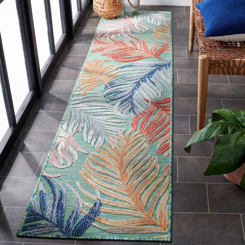 SAFAVIEH Cabana Tawnee Indoor/ Outdoor Waterproof Transitional Rug
