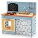 preview thumbnail 1 of 9, Costway Play Kitchen for Kids Wooden Toy Kitchen Playset with - See Details as pic shows - See Details