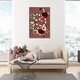 Oliver Gal 'Garden Mauve II' Wall Art Canvas Print - White, Brown - Bed ...