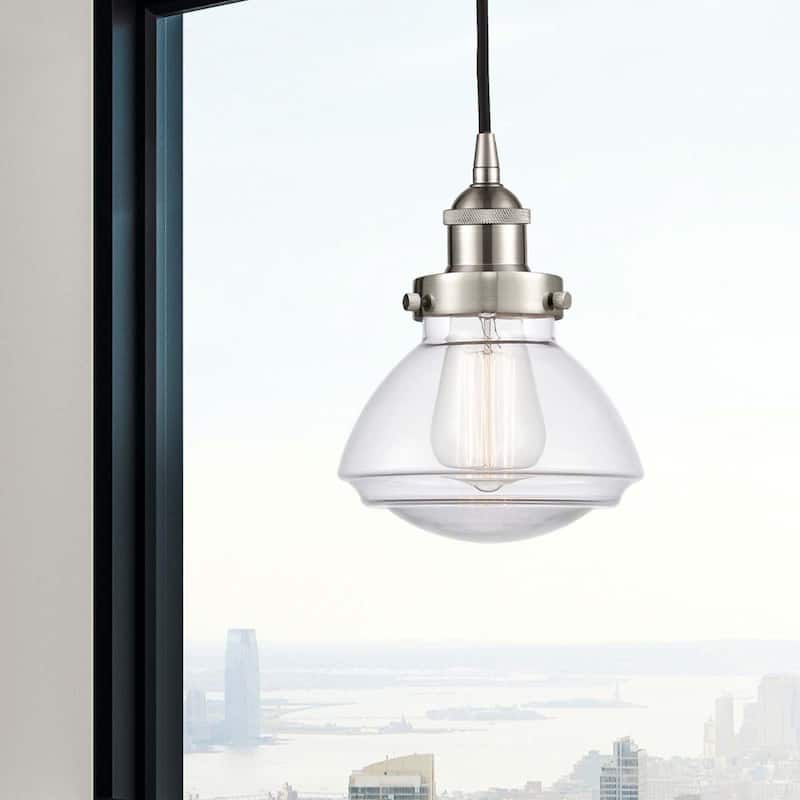 Innovations Lighting 616-1PH-9-7 Olean Pendant Olean 7" Wide Mini