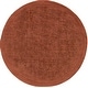 preview thumbnail 24 of 34, Handloomed Kesgrave Viscose Area Rug - 5' 9" x 5' 9" Rust