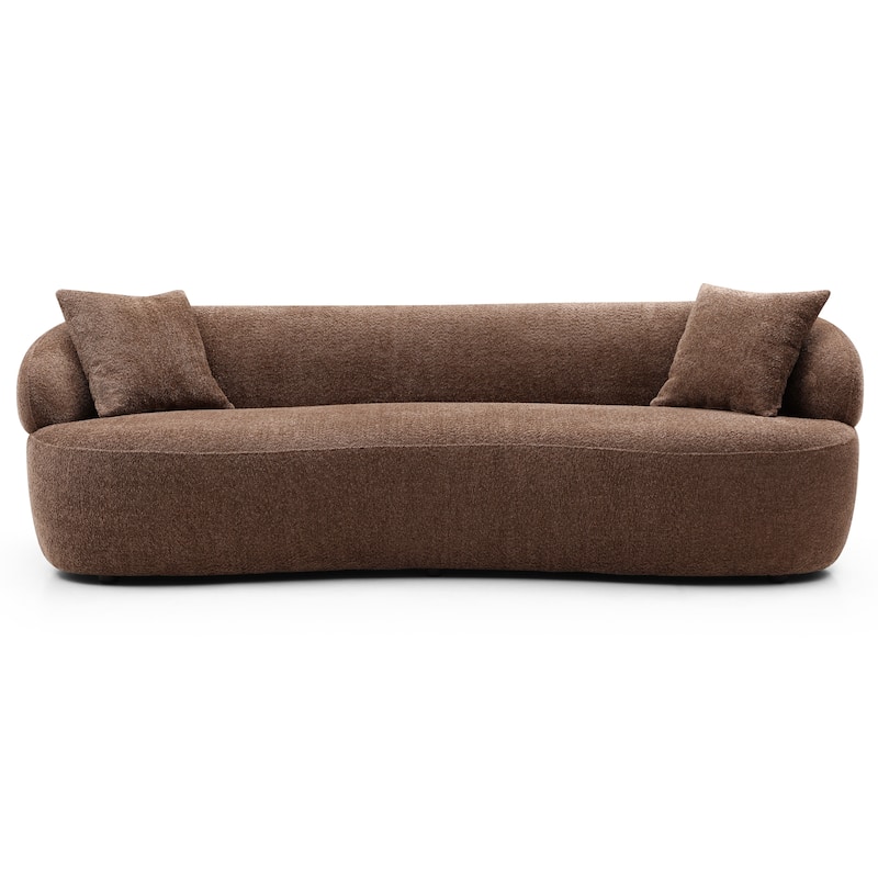 3-Seater Modern Contemporary Upholstered Fabric Sofa for Living Room