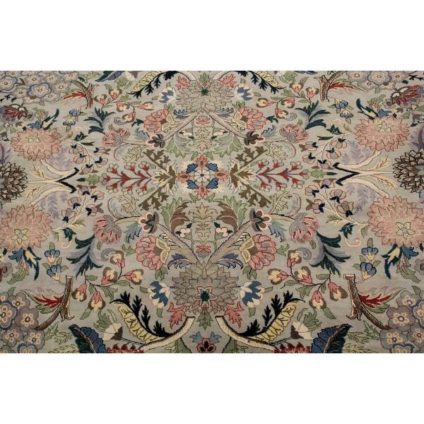 9'2 x 9'3 NOORI RUG Pak-Persian Nagi Beige/Green Round Rug 9'2 x 9'3 NOORI RUG Pak-Persian Nagi Beige/Green Round Rug