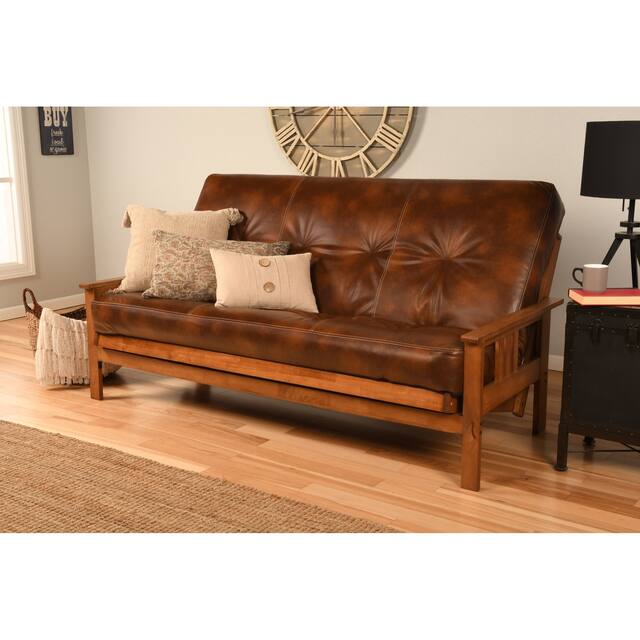 Somette High-density Foam Full-size Replacement Futon Mattress Only - Oregon Trail Saddle