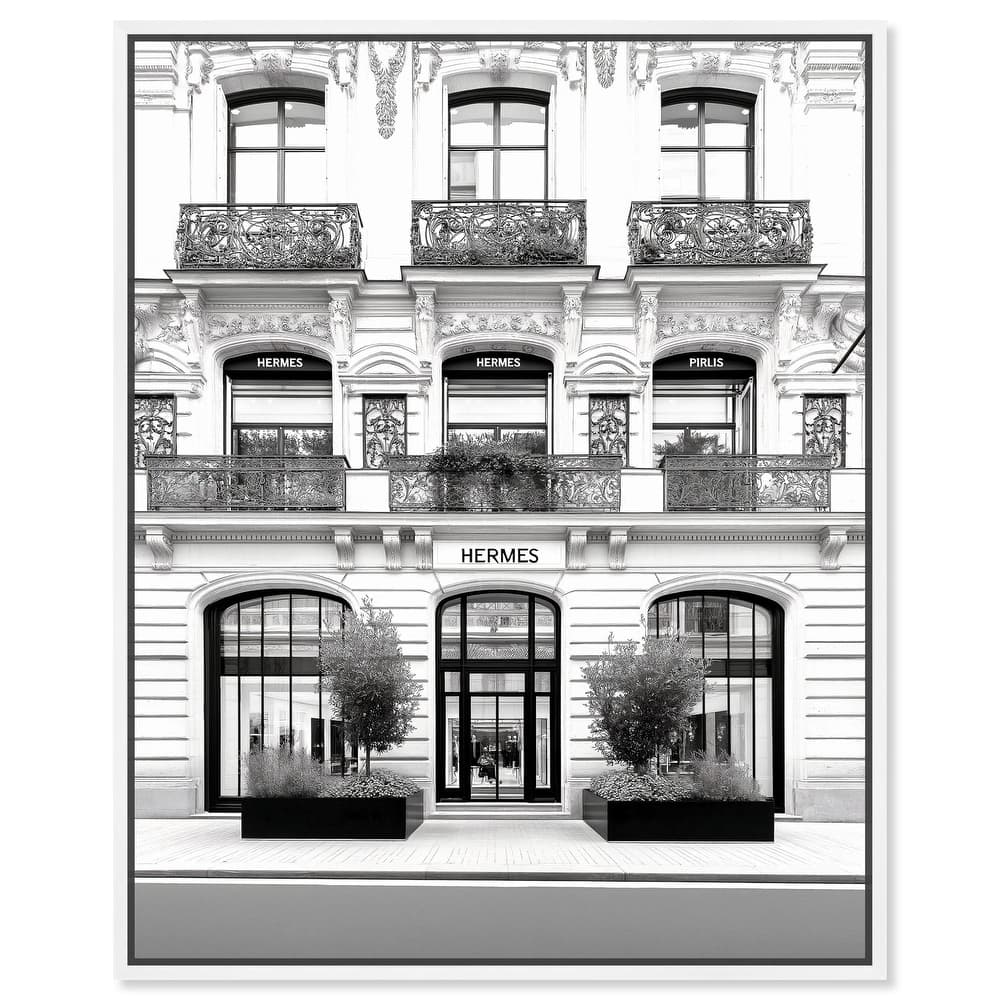 Lux Store Front Canvas by Art Remedy