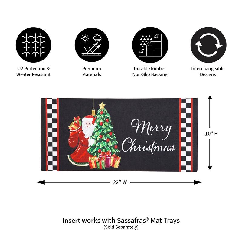 Jingle Bell Square Sassafras Switch Mat