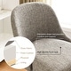 preview thumbnail 39 of 81, Leick Home Upholstered Barrelback Counter Stool with Metal Base