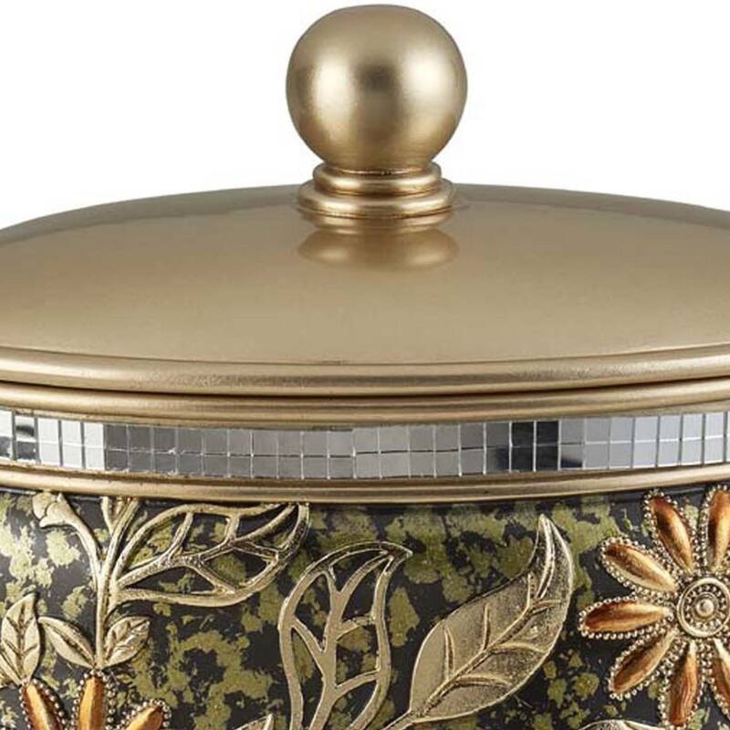 9 Inch Chrysanthemum Resin Jewelry Box