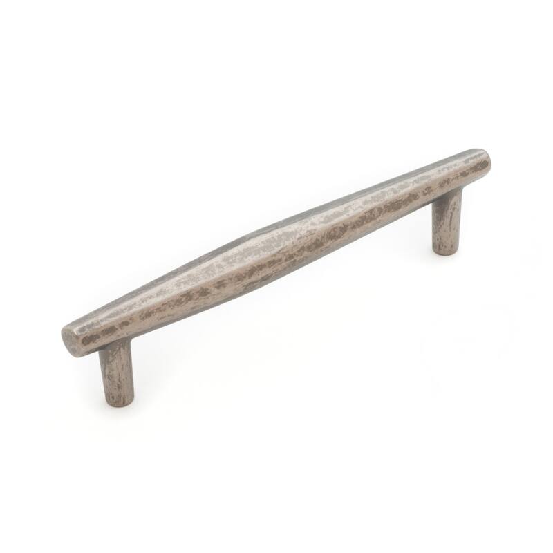 RK International Gibraltar 5 Inch Center to Center Bar Cabinet Pull - Weathered Nickel