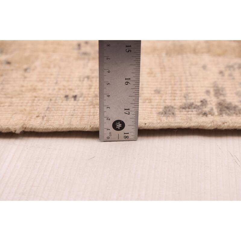 ECARPETGALLERY Hand-knotted Jules Serapi Beige Wool Rug - 8'2 x 9'9