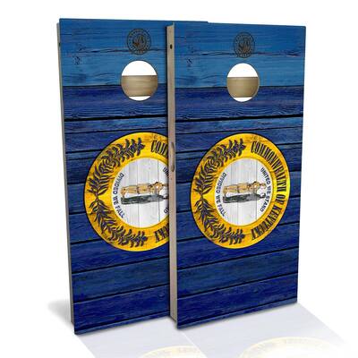 Kentucky Flag Outdoor Cornhole Board Set