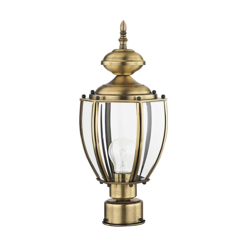 Livex Lighting Outdoor Basics Single Light 15-3/4" High Outdoor Post