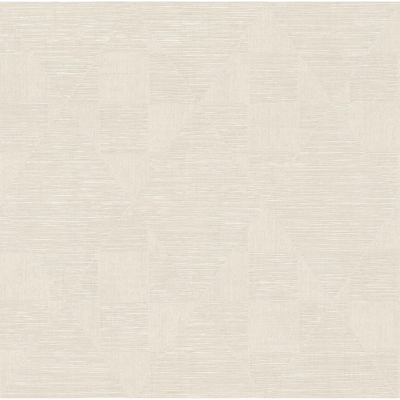 Advantage Wegener Ivory Geometric Wallpaper