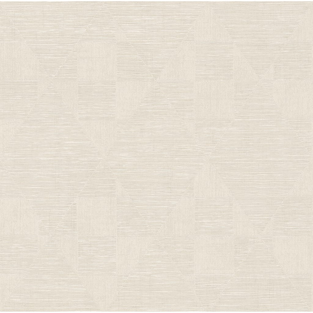 Advantage Wegener Ivory Geometric Wallpaper