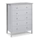 Taylor & Olive Snowberry 5-drawer Pine Wood Tall Storage Dresser