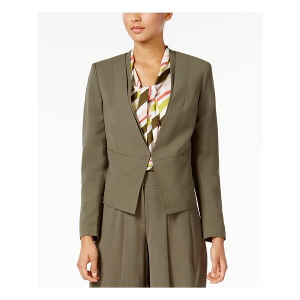 Shop Nine West Womens Green Suit Wear To Work Jacket Size 14 On Sale Overstock 28543344 Free delivery and returns on ebay plus items for plus members. overstock com