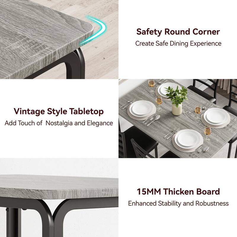 Dining Table Set for 4