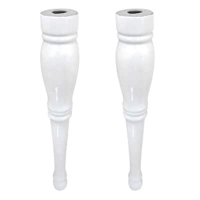 Kingston Brass Imperial 4-1/8" Ceramic Console Legs