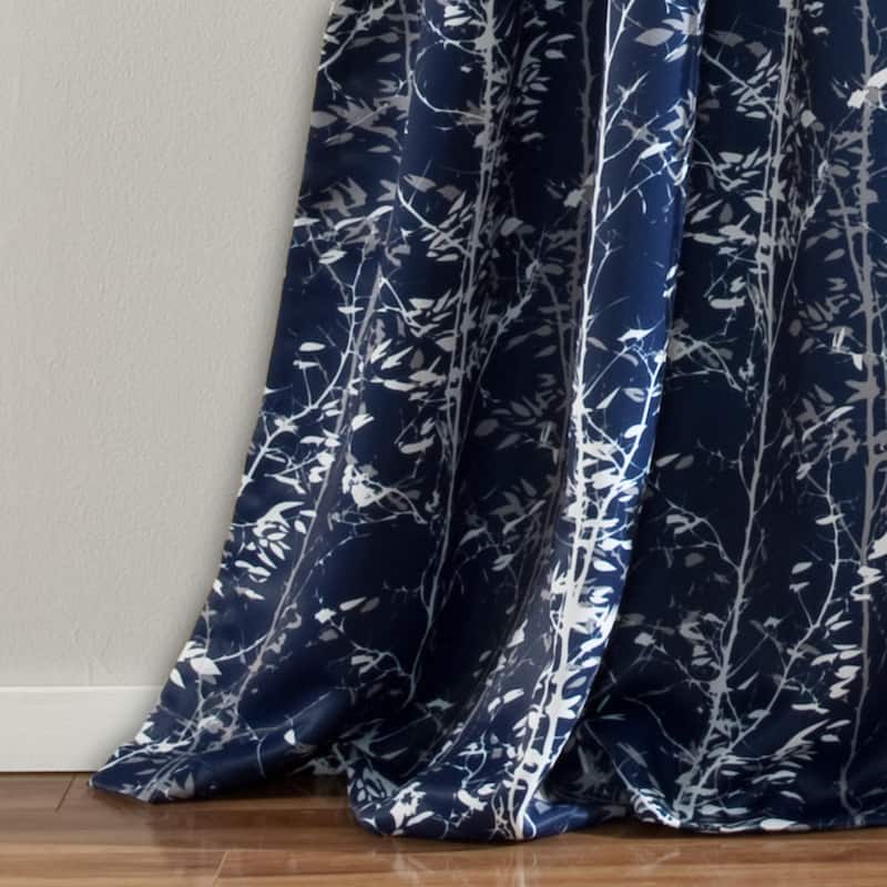 Lush Decor Forest Room Darkening Window Curtain Panel Pair