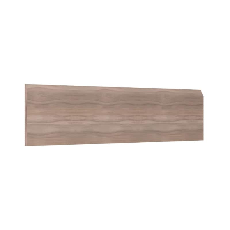 WM618: 9/16-in D x 5-1/4-in W x 96-in L Americraft Solid Hardwood Stain Grade Ogee Base Moulding