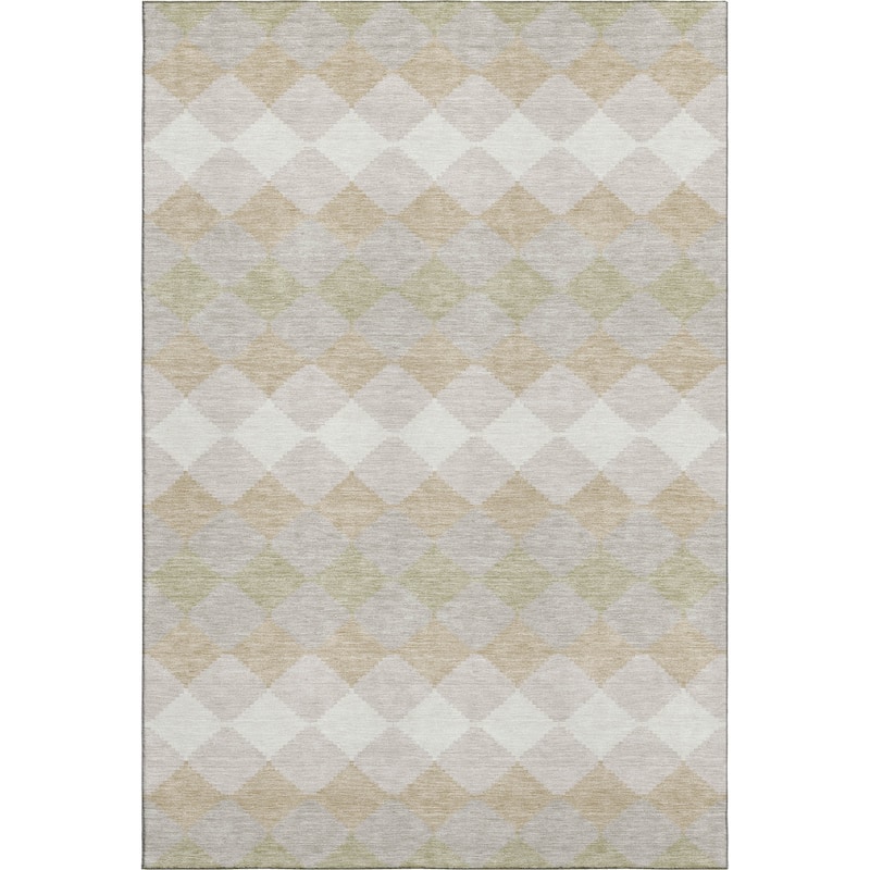 Premium Washable Super Soft Diamond Modern Mayfield Rug