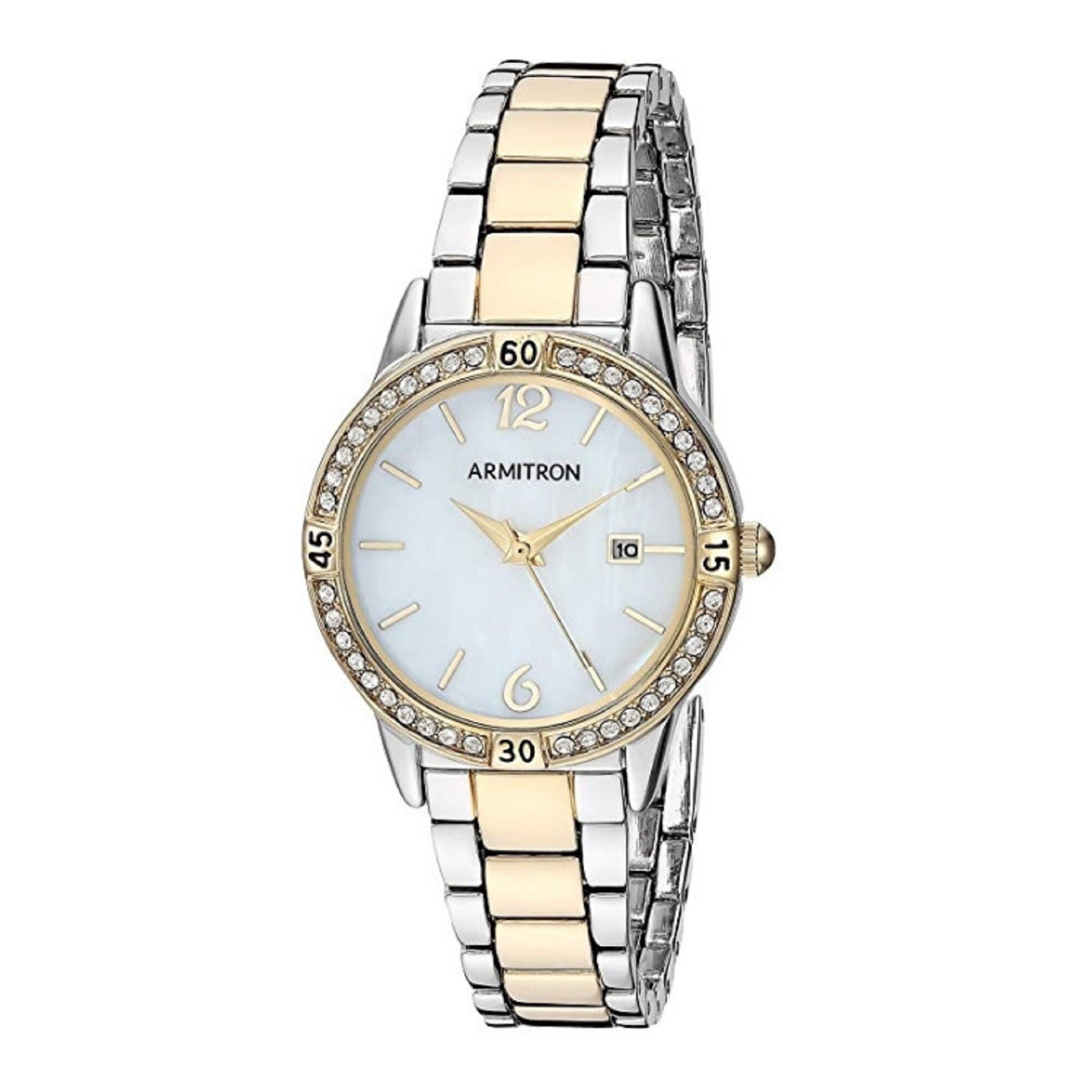 armitron crystal women's watch